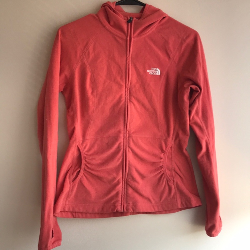 North Face coral jacket